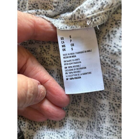 American Eagle blue/white babydoll dress, small, festival, country, bohemian - Picture 8 of 8